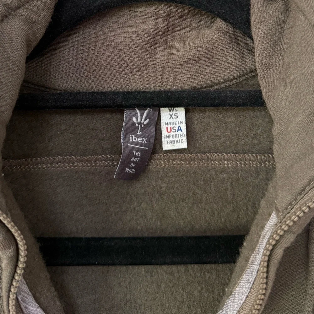 Ibex Women’s 100% Merino Wool Full Zip Jacket